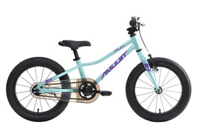 Bicykel AMULET 16 Fun Celeste blue/purple