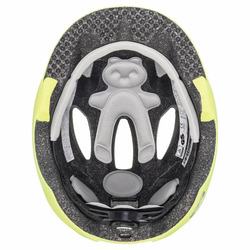 Prilba UVEX OYO - 46-50, neon yellow/moss green matt