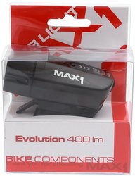 Svetlo predné MAX1 EVOLUTION USB 400LM LED