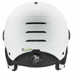 Helma Uvex ROCKET JR VISOR white-black matt - 54-58, white/black matt