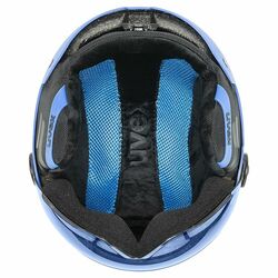 Helma Uvex ROCKET JR VISOR blue matt - 51-55, blue matt