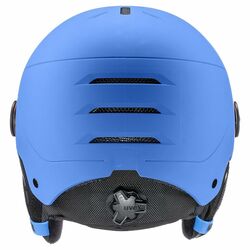 Helma Uvex ROCKET JR VISOR blue matt - 51-55, blue matt