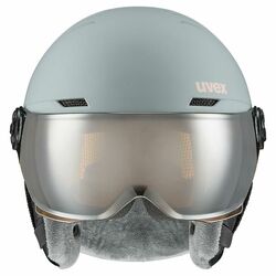 Helma Uvex ROCKET JR VISOR rhino-blush matt - 54-58, rhino/blush matt
