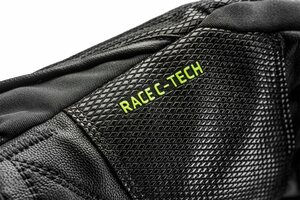 Rukavice LEKI WCR C-Tech 3D - 8.5, black/ice lemon