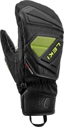 Rukavice LEKI WCR C-TECH 3D Mitt - 7.5, black/ice lemon