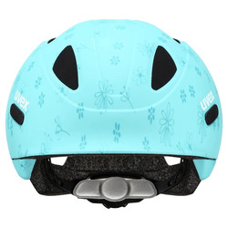 Prilba UVEX OYO STYLE FLOWERS CYAN MATT - 50-54, flowers cyan