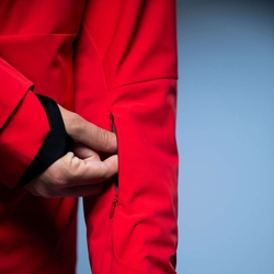 Pánska bunda DESCENTE SWISS REPLICA - 54, red