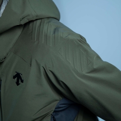 Bunda DESCENTE Shoulder Pad dark - 48, dark green/black