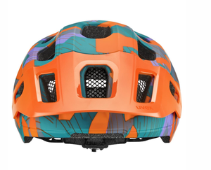 Prilba UVEX REACT JR - 52-56, papaya camo matt