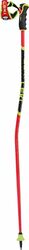 Palice LEKI WCR GS Carbon 3D - 125, bright red/black/neonyellow