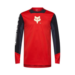 Cyklo dres Fox Defend Ls Jersey Elevated XC/Trail - L, fluorescent red