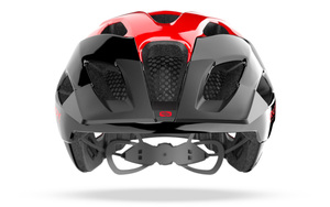 Prilba RP CROSSWAY - 59-63, black/red (shiny)