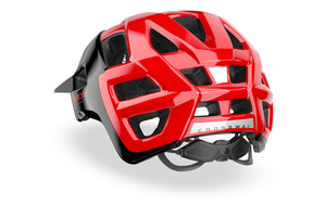 Prilba RP CROSSWAY - 59-63, black/red (shiny)