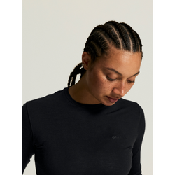 Tričko CRAFT Wool 95 LS CN W čierna - L, černá