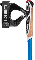 Palice LEKI CC 450 - 140, brightblue-black-white