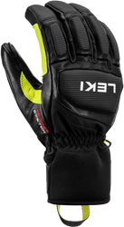Rukavice LEKI GRIFFIN PRE 3D - 8.0, black-lime-white