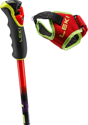 Hole LEKI WCR Pre Lite GS TR bright red-violet-yel - 120, bright red-violet-neonyellow