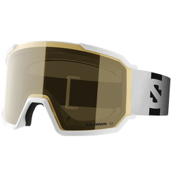 Lyžiarske okuliare Salomon S/VIEW 3 ACCESS white - white/gold