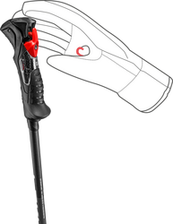 Palice LEKI Carbon 14 TR naturalcarbon-black-white - 120, naturalcarbon-black-white
