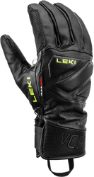 Rukavice LEKI WCR VENOM SPEED 3D - 9.0, black-ice lemon