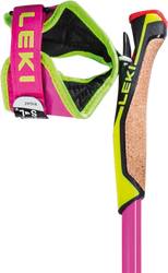 Palice LEKI PRC 750 - 140, neonpink-neonyellow-black