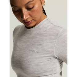 Tričko CRAFT Wool 95 LS CN W šedá - L, šedá