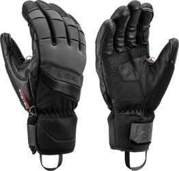 Rukavice LEKI Griffin Base 3D black-graphite - 10.5, black-graphite