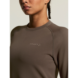 Tričko CRAFT Active Comfort LS 2 W hnedá - L, hnědá