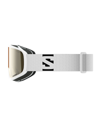 Lyžiarske okuliare Salomon LUMI ACCESS Jr. white - white/gold