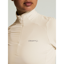 Mikina CRAFT Gain Thermal Midlayer 2 W biela - L, bílá