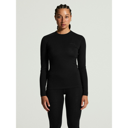 Tričko CRAFT Wool 95 LS CN W čierna - L, černá