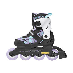 Korčule Rollerblade MICROBLADE SL black/lavender - 175, black/lavender/light blue
