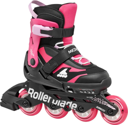 Korčule Rollerblade MICROBLADE black/pink