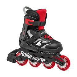 Korčule Rollerblade MICROBLADE black/red