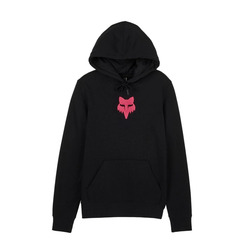 Dámska mikina Fox W Fox Head Fleece Po Black/pink