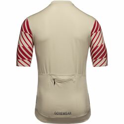 Dres GORE SWIFTRIDE Optical Jersey Mens - L, tech beige/utility red