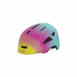 Prilba GIRO Scamp II - 45-49, mat teal/pink towers