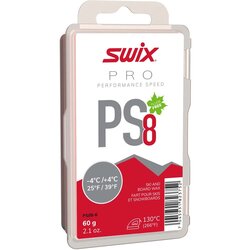 Vosk Swix Performance Speed sklzný, 60g, -4/ 4°C - červený