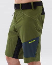 Pánske MTB nohavice Silvini RANGO PRO MP2225 - XL, olive/ocean