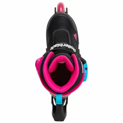 Korčule Rollerblade MICROBLADE FREE - 210, black/pink