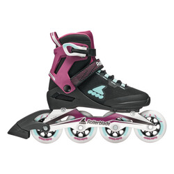 Korčule Rollerblade MACROBLADE 84 W burgundy - 230, black/burgundy/ocean green