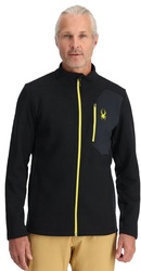 Pánska bunda SPYDER Bandit Jacket LMB - L, limestone/black melange