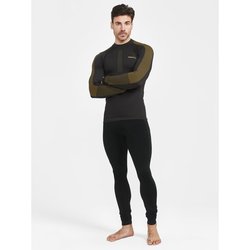 Tričko CRAFT ADV Warm Intensity dlhý rukáv - M, slate amber