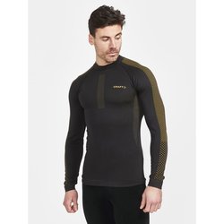Tričko CRAFT ADV Warm Intensity dlhý rukáv - M, slate amber