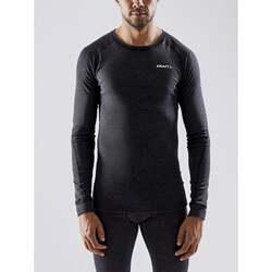 Tričko CRAFT CORE Wool Merino LS - L, black