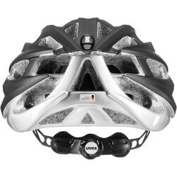 Prilba UVEX OVERSIZE - 61-65, black/silver matt