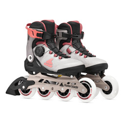 Korčule Rollerblade MACROBLADE 90 BOA W - 250, grey/amethyst rose