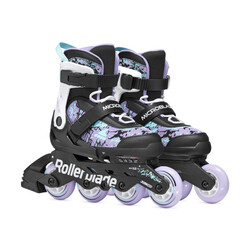 Korčule Rollerblade MICROBLADE SL black/lavender - 175, black/lavender/light blue