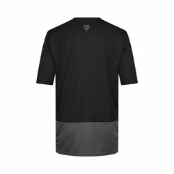 Pánsky cyklo dres Fox Ranger Ss Jersey Wordmark - 2XL, black